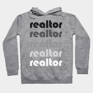 Realtor Grayscale T-Shirt Hoodie